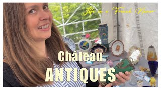 Antiques Fair at Le Château dAmblie brocante [upl. by Okiron]