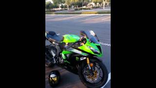 2014 ninja zx6r 636 beginner riders review [upl. by Culhert]