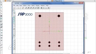 SAP2000  12 Section Designer Watch amp Learn [upl. by Ahcsropal]