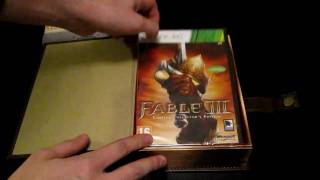 Unboxing Fable III  Limited Collectors Edition [upl. by Nutter]