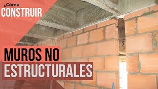 Cómo CONSTRUIR MUROS DIVISORIOS  Elementos no estructurales [upl. by Eizzil371]