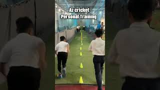 bowling run up and jump practice for young playersaz cricket personal training Banswara cricket [upl. by Coonan]