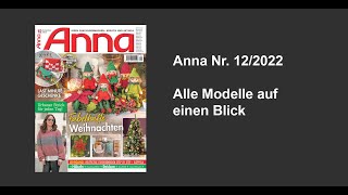 Anna Nr 122022  Alle Modelle auf einen Blick [upl. by Aitropal]