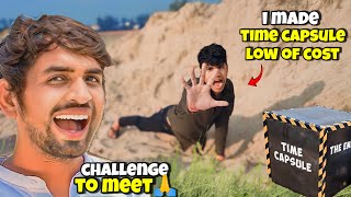 Time Capsule for 100 years  challenge to meet MRINDIANHACKER [upl. by Adranoel429]