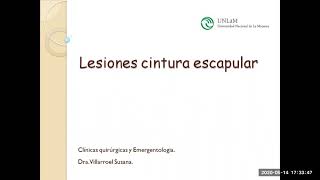 Lesión de cintura escapular [upl. by Jacobsen]