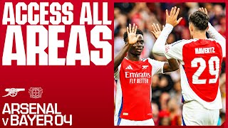 ACCESS ALL AREAS  Arsenal vs Bayer Leverkusen  4 goals Xhaka returns behind the scenes amp more [upl. by Milena802]