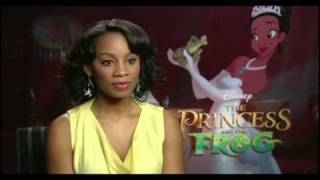 Anika Noni Rose Interview  The Princess and the Frog [upl. by Leaw]