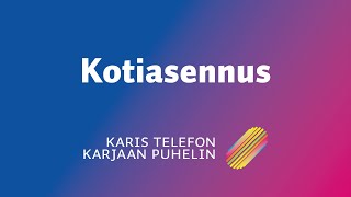 Karjaan Puhelin Kotiasennus [upl. by Eaton717]