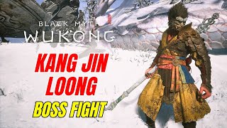 KANG JIN LOONG Boss Fight First Playthrough  Black Myth Wukong [upl. by Ytsirc]