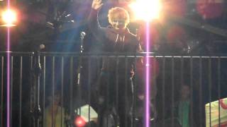 Ed Sheeran Reading Festival 2011 BBC 3 Tower [upl. by Lancelot]