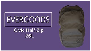 EVERGOODS CHZ26  The Perfect Daily Backpack Design [upl. by Eseerehc867]