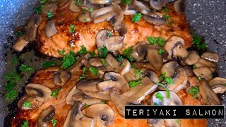 TERIYAKI SALMON RECIPE EASY [upl. by Laurens]