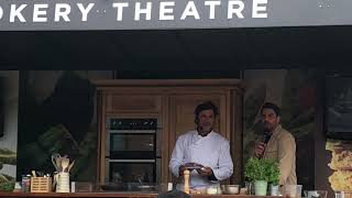 JeanChristophe Novelli  Michelin star chefGloucester Food Festival 2022 [upl. by Lirba]