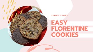 BEST LACE COOKIES RECIPE EVER  How to Make Florentine Cookies [upl. by Siramad]