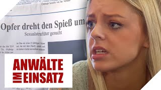 Wer hat mich vergewaltigt Opfer Tina auf TäterJagd  22  Anwälte im Einsatz SAT1 [upl. by Neerak]