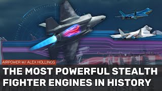 The race to field the most powerful stealth fighter engines in history [upl. by Fine]