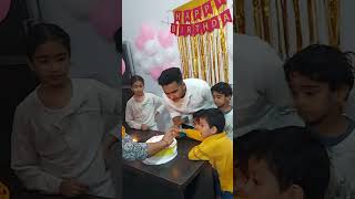 Abhi bhai ka birthday celebration youtubeshorts uv [upl. by Ennelram]