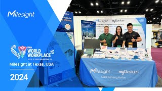 Milesight‘s Moments at IFMA WORLD WORKPLACE in US 2024 [upl. by Burrell]