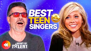 BEST Teen Singers Of ALL TIME On Britain’s Got Talent 🇬🇧 [upl. by Ecinhoj404]