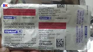 Glykind M Tablet  Gliclazide And Metformin Tablet  Glykind M Tablet Uses Benefits Dosage review [upl. by Aicilyhp348]