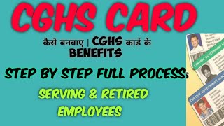 CGHS Card kaise banwaye  benefits  full process  Rules  everything about cghs card [upl. by Ennayd956]