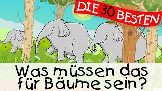 🏞️ Was müssen das für Bäume sein  Bewegungslieder zum Mitsingen  Kinderlieder [upl. by Dyna]