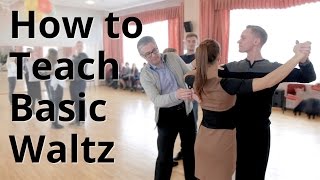 Workshop  How to do Basic Waltz for Beginners Ballroom Dance [upl. by Hau958]