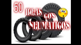 50 IDEAS INCREIBLES CON NEUMATICOS  DecoIdeas  Los Hobbies de Yola [upl. by Hafeenah]