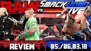 WWE RAW vs SmackDown Review  KREATIVITÄT PUR  05060318 DeutschGerman [upl. by Menken]