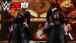 WWE 2K19  The Bludgeon Brothers Entrance Signature Finisher [upl. by Ttelrats]