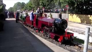 Kirklees Light Railway Fairbourne Steam amp Diesel Gala [upl. by Deirdra]