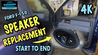 F150 speaker replacement 4K [upl. by Firooc502]