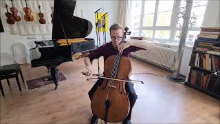 Paganini Caprice 24 performed on the cello by Timothy Hopkins [upl. by Katheryn]