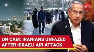 Dramatic Video Shows Iran Military Shooting Down Israeli Missiles Over Tehran  Watch [upl. by Ane699]