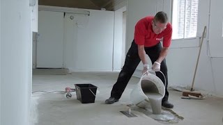 How to repair a hole in concrete with a pourable compound  Watco [upl. by Scoter739]