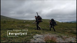 Børgefjell i ekstremværet Hans august 2023 [upl. by Aurie]