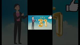 learn to count 31 to 40 counting numbers 3140 shorts viralvideo [upl. by Nosirrag]