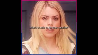 TENROSE tenthdoctor doctorwhoedit doctorwho davidtennant hottogo rosetyler [upl. by Nita620]