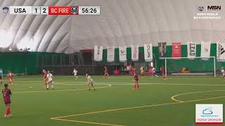 MSYSA U14 Girls Premier State Cup Final Highlights USA Premier vs Battle Creek Fire [upl. by Samuelson]