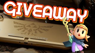 GIVEAWAY  Switch Lite Hyrule Edition [upl. by Anahc112]