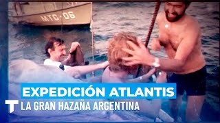 ¡IMPACTANTE HAZAÑA LOS 5 ARGENTINOS QUE CRUZARON EL ATLÁNTICO EN UNA BALSA  EXPEDICIÓN ATLANTIS [upl. by Hubing43]