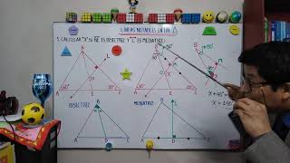 Ejercicio de Líneas Notables Mediatriz y Bisectriz [upl. by Anerak572]