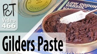 How To Fix Dry Cracked Gilders Paste for Polymer Clay [upl. by Lucky880]