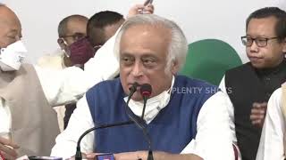 Jairam Ramesh Congress press conference  Imphal Manipur [upl. by Oberheim]