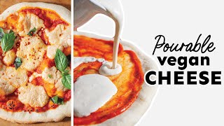 Vegan Liquid Mozzarella Pourable Pizza Cheese [upl. by Eessac]