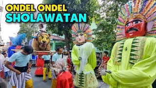 ONDEL ONDEL SHOLAWATAN  SHOLAWAT BISMILLAH TAWASSALNA BILLAH  ONDEL ONDEL BETAWI [upl. by Steddman672]