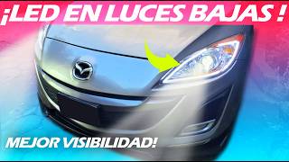 ¿CÓMO INSTALAR LED EN COCHE  XENON VS LED [upl. by Ayotl]