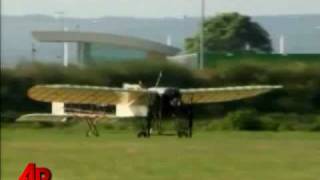 Raw Video Recreating 1st English Channel Flight [upl. by Ivel688]