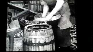 Producing Guiness barrels long time ago [upl. by Ylatan960]