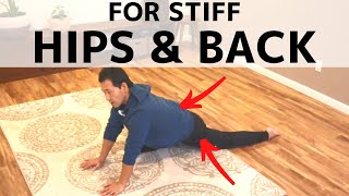 Hip amp Back Stiffness Gone After These Exercises  Feldenkrais Style [upl. by Hermy681]